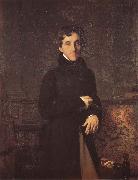 Jean-Auguste Dominique Ingres Portrait of man oil painting reproduction